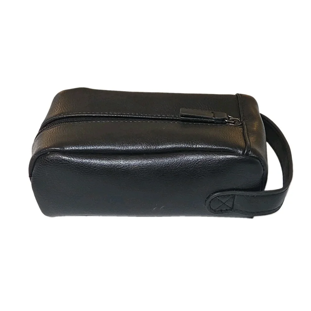 Diptyque Paris Qatar Airways Cosmetic Toiletries Leather Travel Bag Clutch 6.5